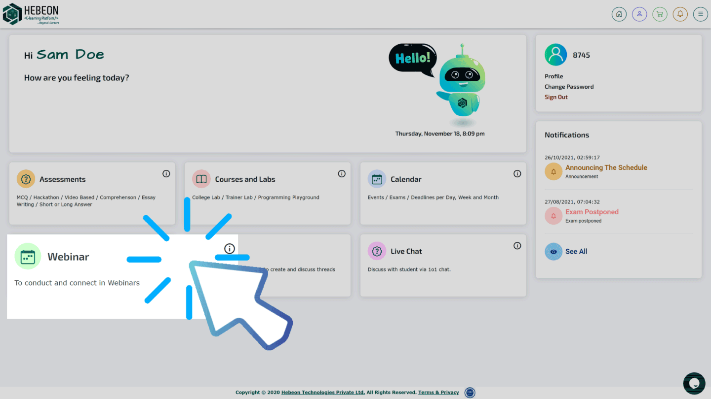 Student Dashboard