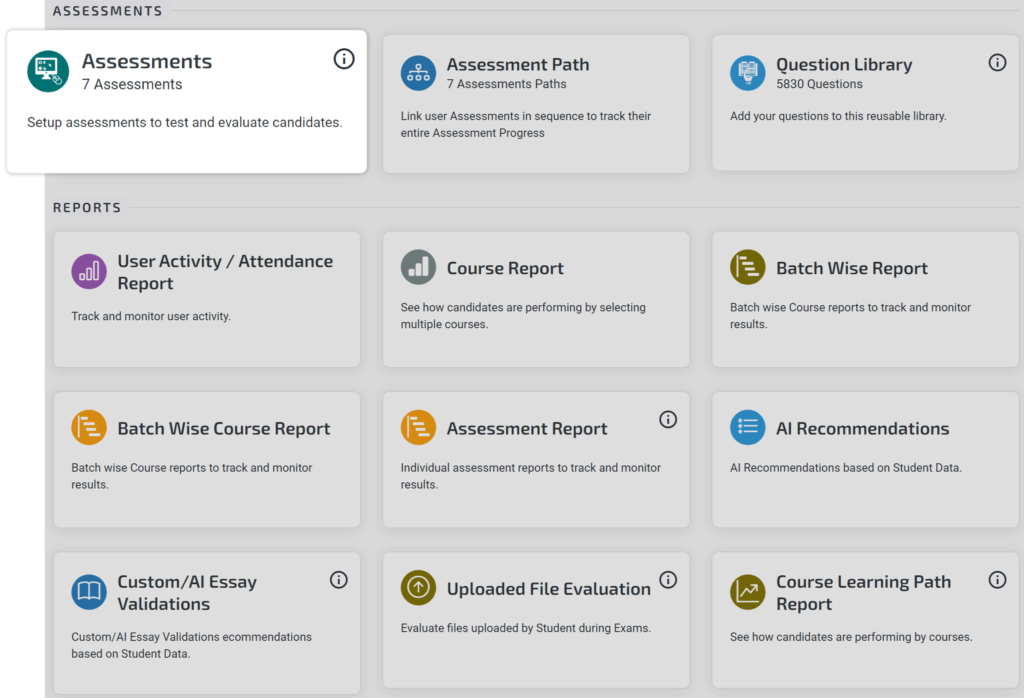 Admin Dashboard